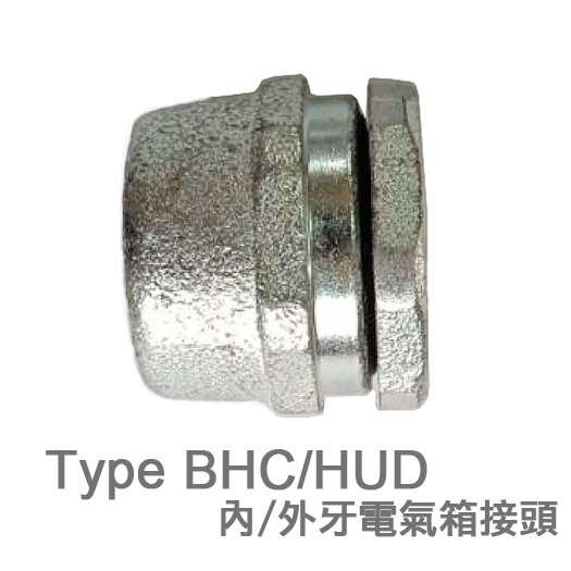 TypeBHC/HUD 內牙 外牙 電氣箱接頭